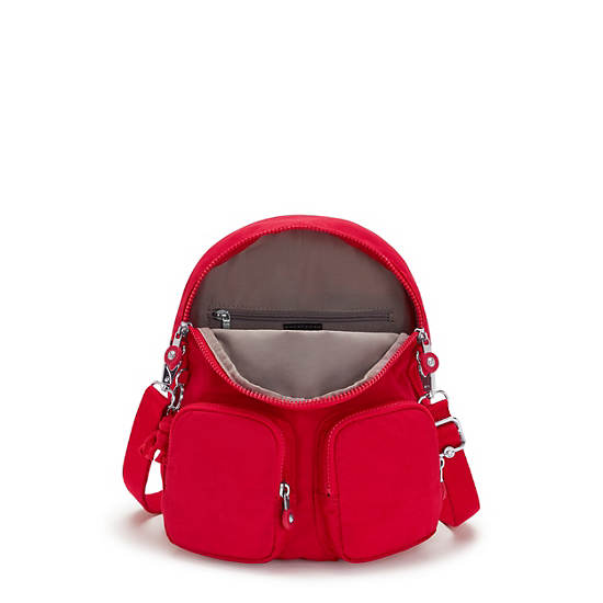 Mochilas Kipling Firefly Up Convertible Rojos | MX 1577UZ